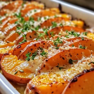 Homemade Garlic Butter Sweet Potato Bake - apple vinegarandcookie