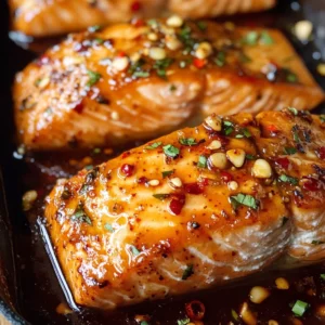 Hot Honey Butter Salmon