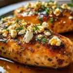 Hot Honey Infused Feta Chicken