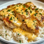 How to Make Creamy Smothered Chicken and Rice – Easy Dinner Idea