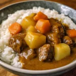 Japanese Curry on Rice