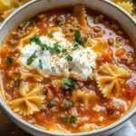 Lasagna Soup