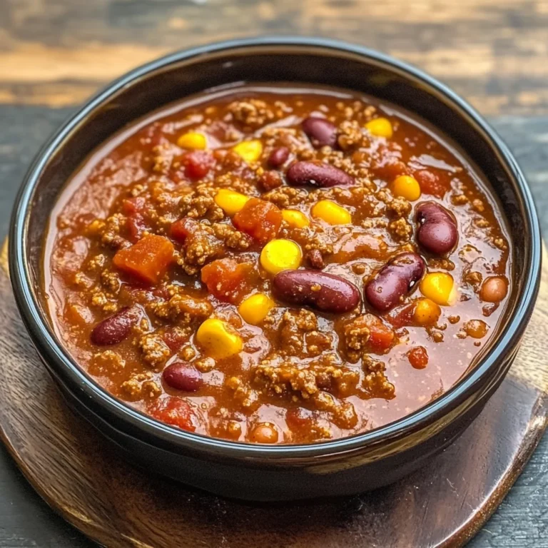 Reese's Peanut Butter Cup Chili