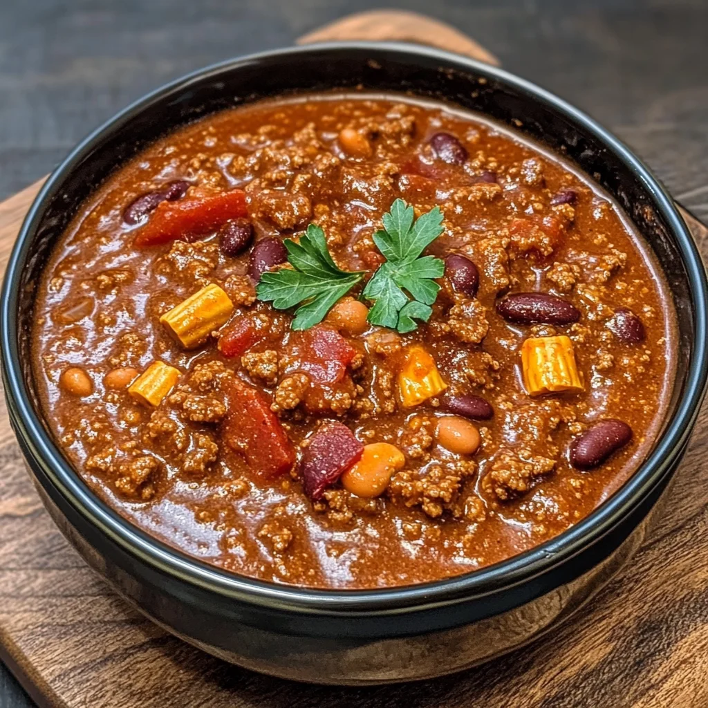 Reese's Peanut Butter Cup Chili