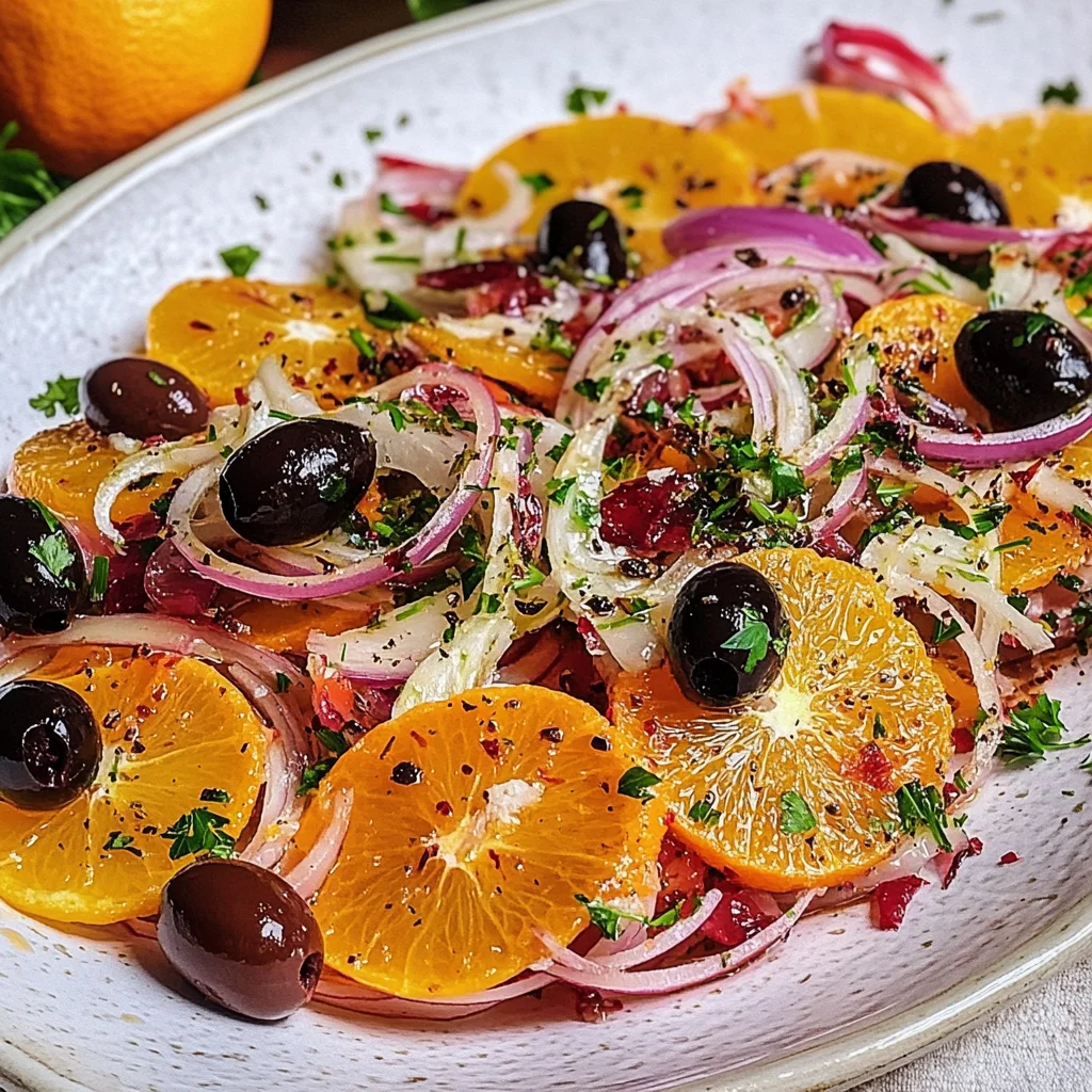 Sicilian Orange Salad (Insalata di Arance)