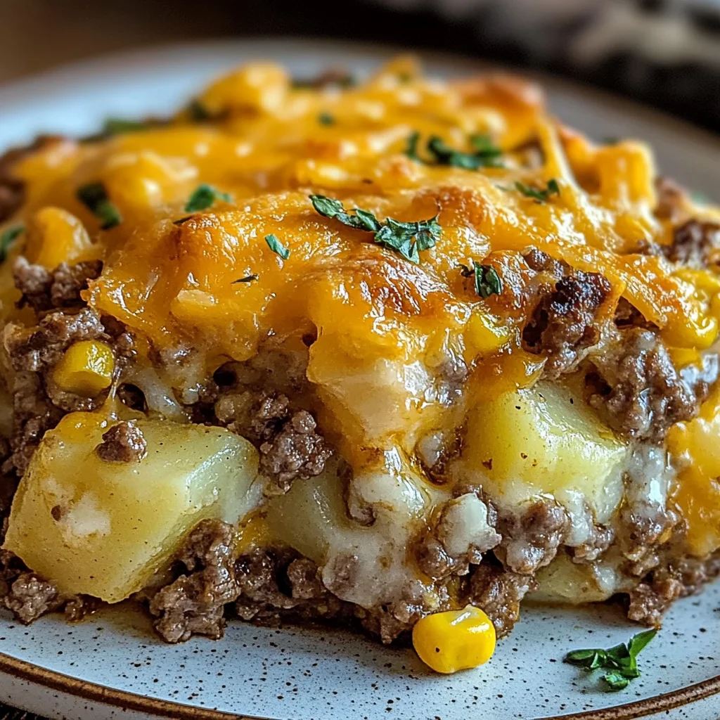 Slow Cooker Cowboy Potato Casserole