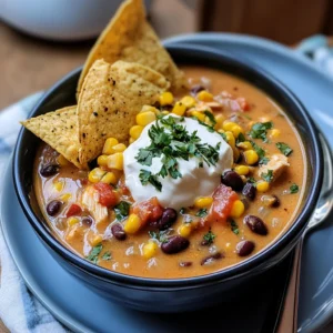 Southwest Chicken Soup