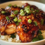 Sticky Honey Gochujang Chicken