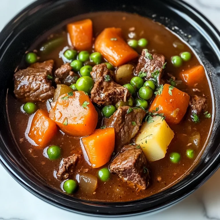 Wholesome Crockpot Beef Stew