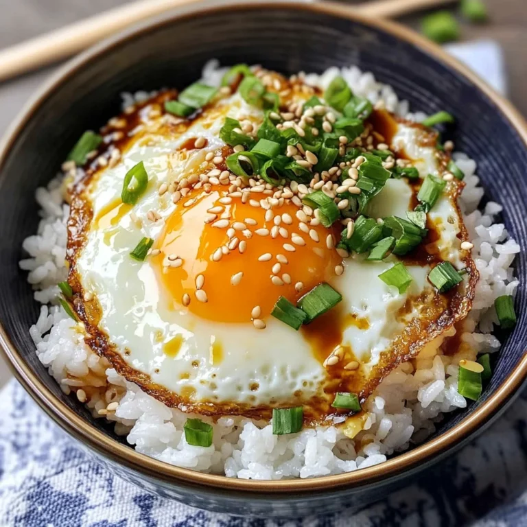 10-min. Easy Korean Egg Rice (Gyeran Bap)