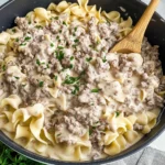 30-Minute Ground Beef Stroganoff