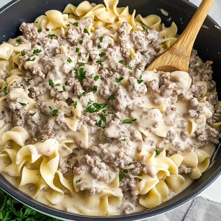 30-Minute Ground Beef Stroganoff