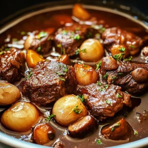 Beef Bourguignon (Julia Child Recipe)