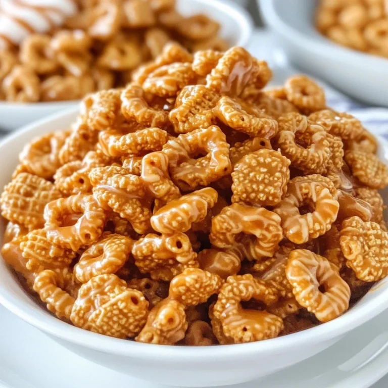 Best Easy Caramel Crispix Recipe