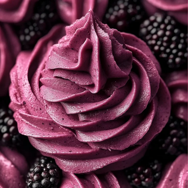 Blackberry Frosting Recipe