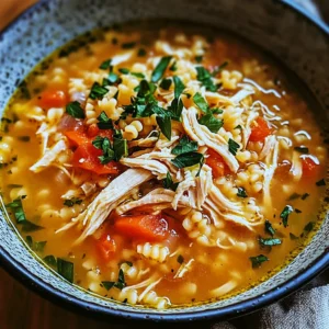 Chicken Pastina Soup Recipe