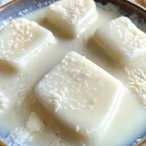 Chinese Coconut Pudding