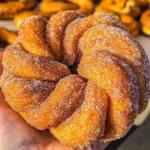 Cinnamon Sugar Twist Donuts