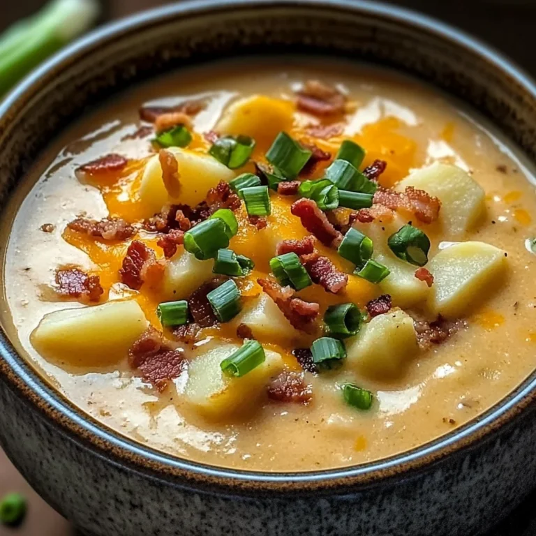 Comforting Loaded Baked Potato Soup