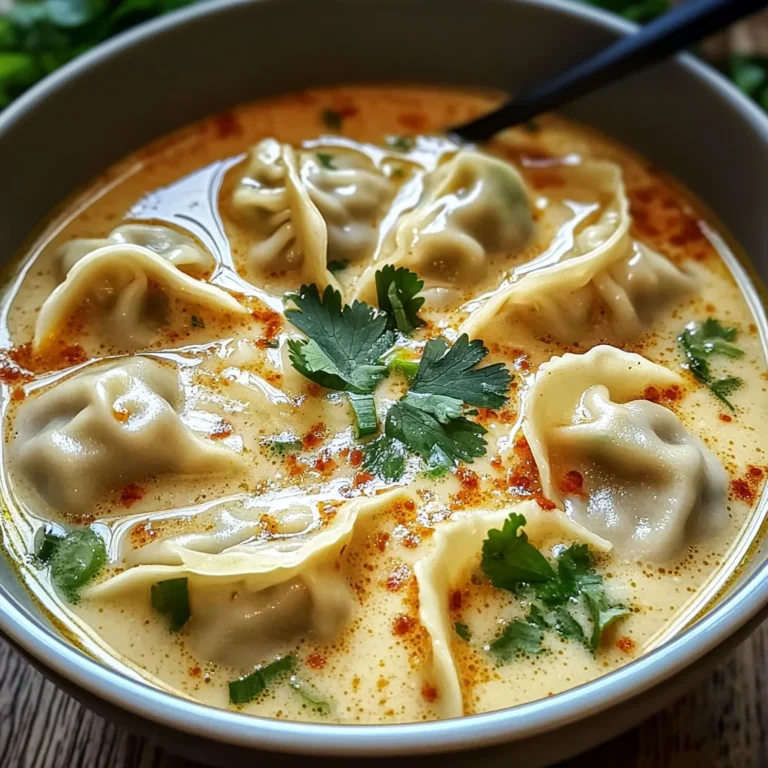 Comforting Thai Potsticker Soup for Cozy Nights In