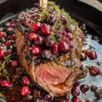 Cranberry Balsamic Roast Beef