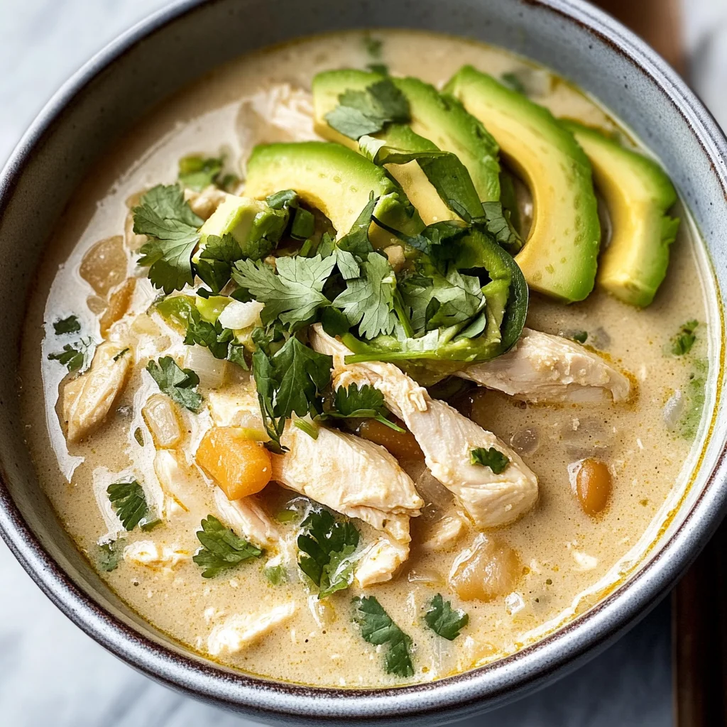 Creamy White Chicken Chili