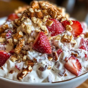 Delightful Strawberry Crack Salad