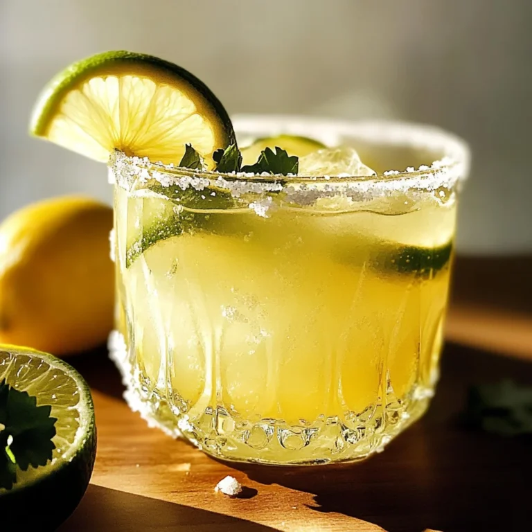 Easy Limoncello Margarita