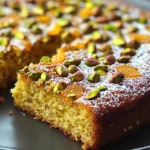 Flourless Orange Pistachio Almond Cake