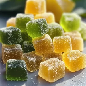 Green Tea, Lemon & Ginger Gummies