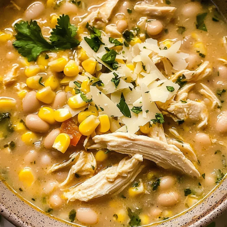 Healthy White Chicken Chili