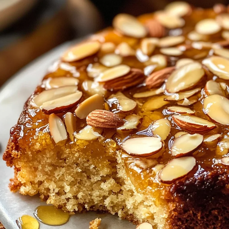 Honey Almond Cake