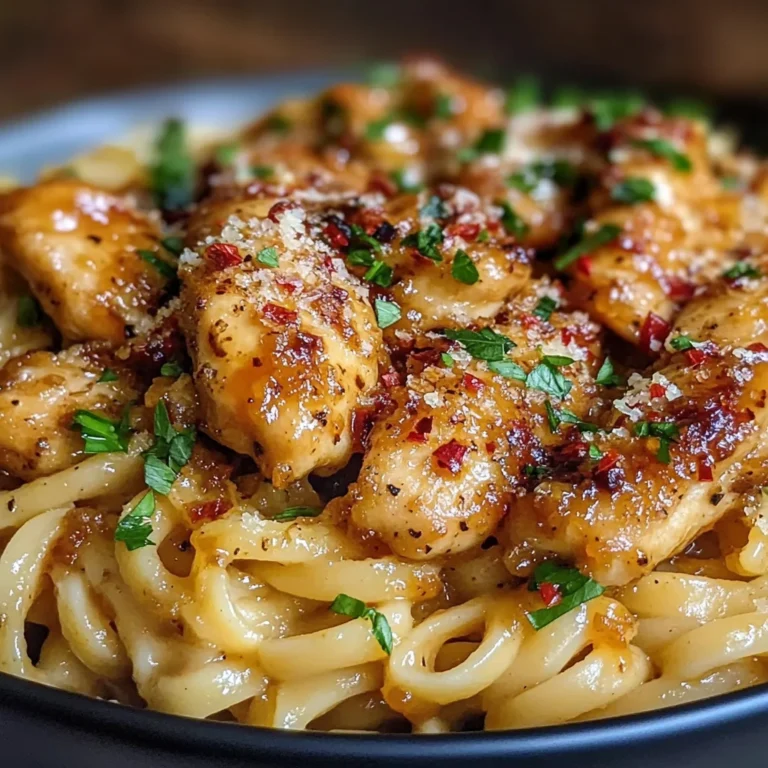 Honey Pepper Chicken Pasta