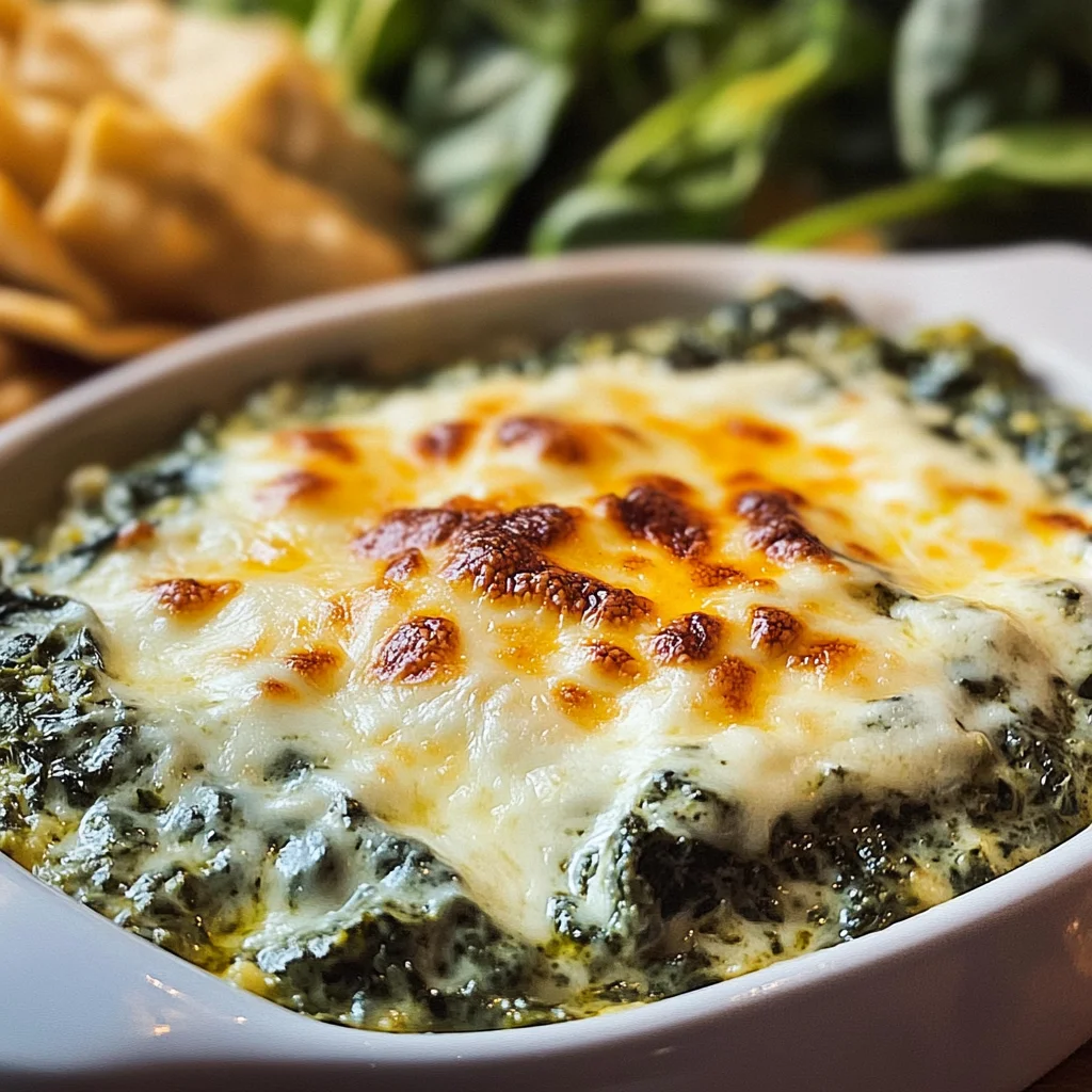 Irresistible Hot Spinach Dip Recipe