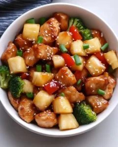 Juicy Pineapple Teriyaki Chicken