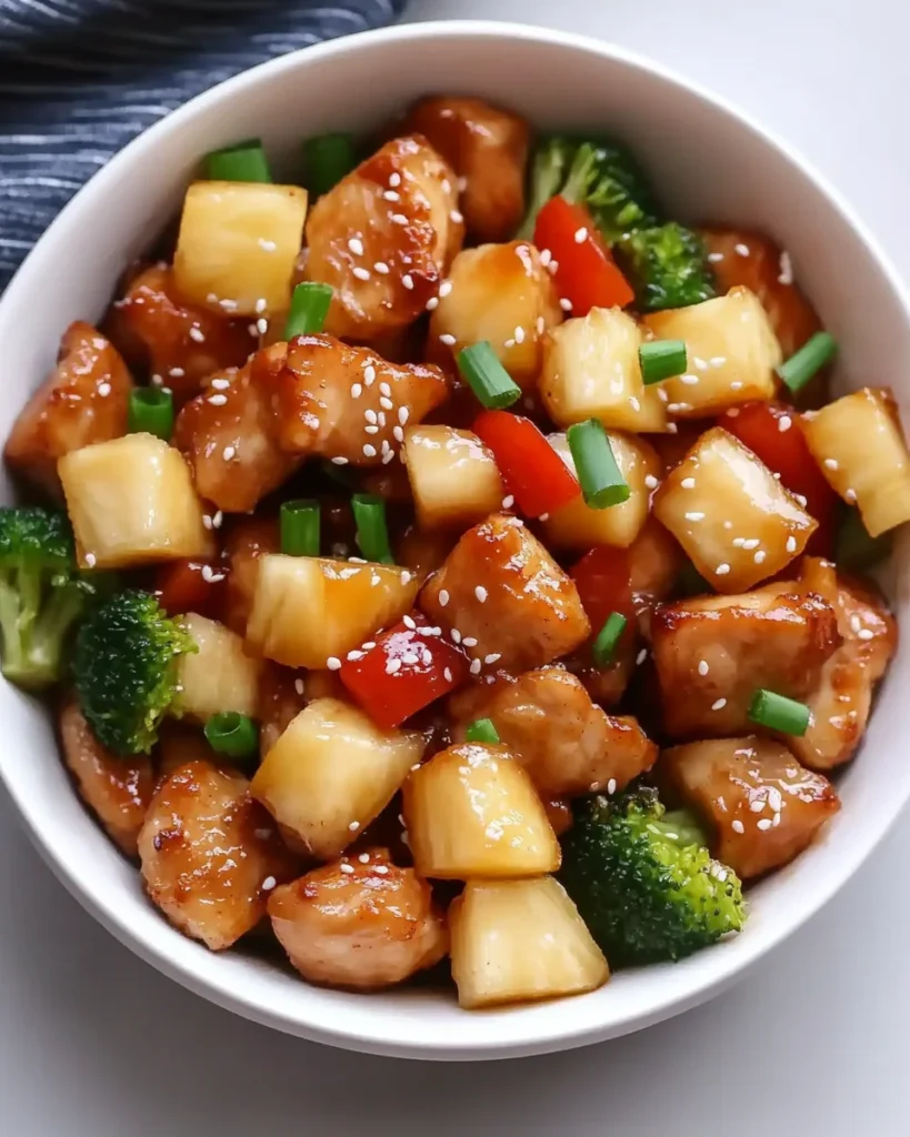 Juicy Pineapple Teriyaki Chicken