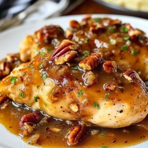 Maple Bourbon Pecan Chicken