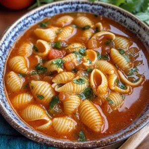 Mexican Sopa de Conchas