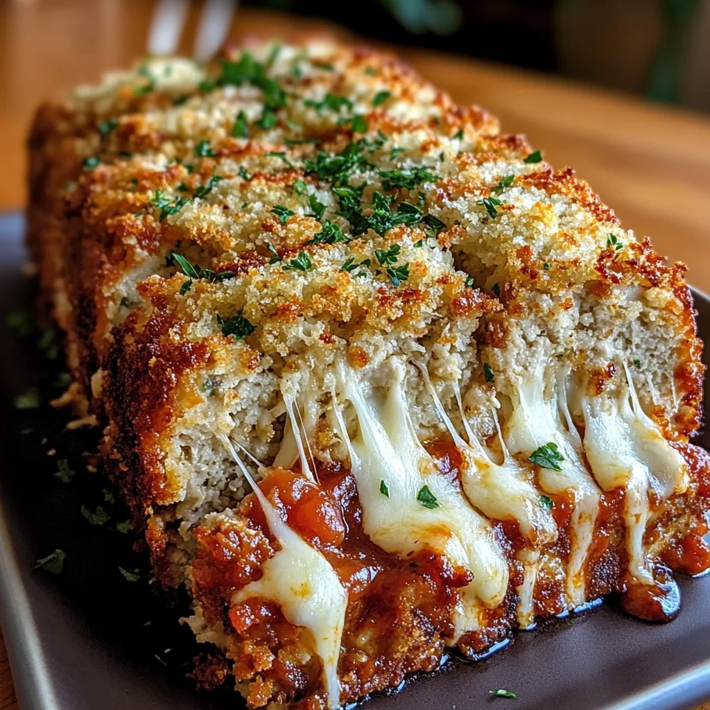 Parmesan Chicken Meatloaf