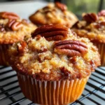 Pecan Pie Brown Sugar Muffins