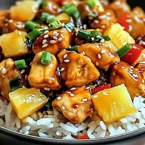 Pineapple Chicken and Rice: A Sweet and Savory Weeknight Favorite