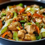 Quick Chicken Cabbage Stir-Fry