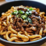 Quick and Flavorful Beef Black Pepper Udon