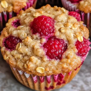 Raspberry Oatmeal Muffins Recipe
