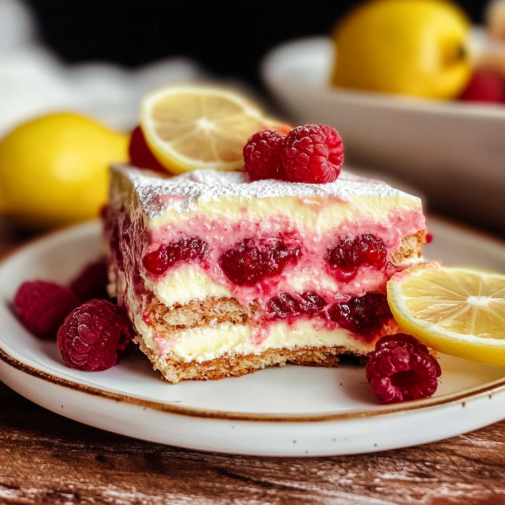 Raspberry Tiramisu