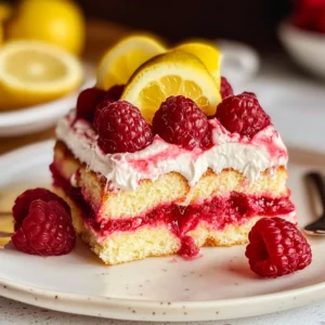 Raspberry Tiramisu