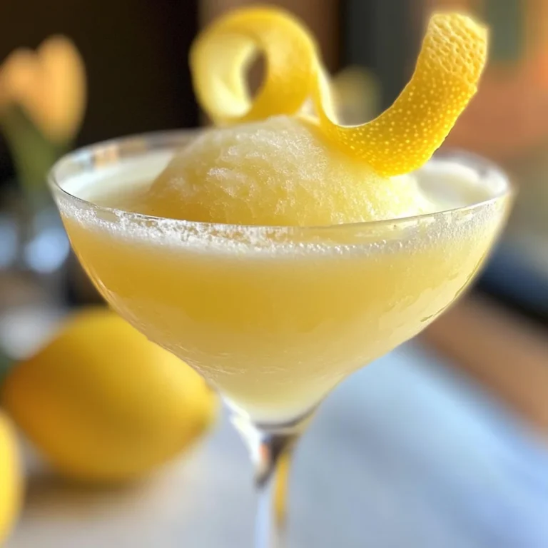 Sgroppino, a Refreshing Italian Lemon Cocktail or Dessert