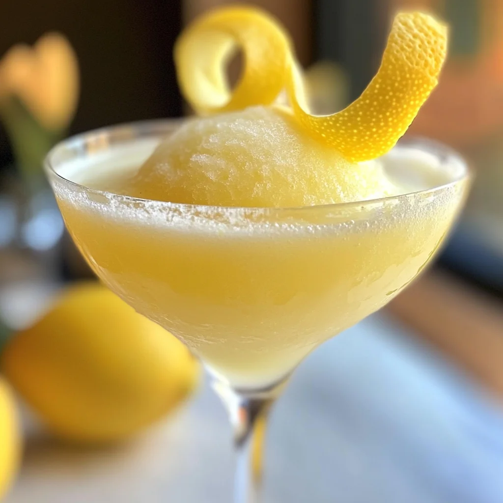 Sgroppino, a Refreshing Italian Lemon Cocktail or Dessert