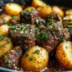 Slow Cooker Garlic Butter Beef