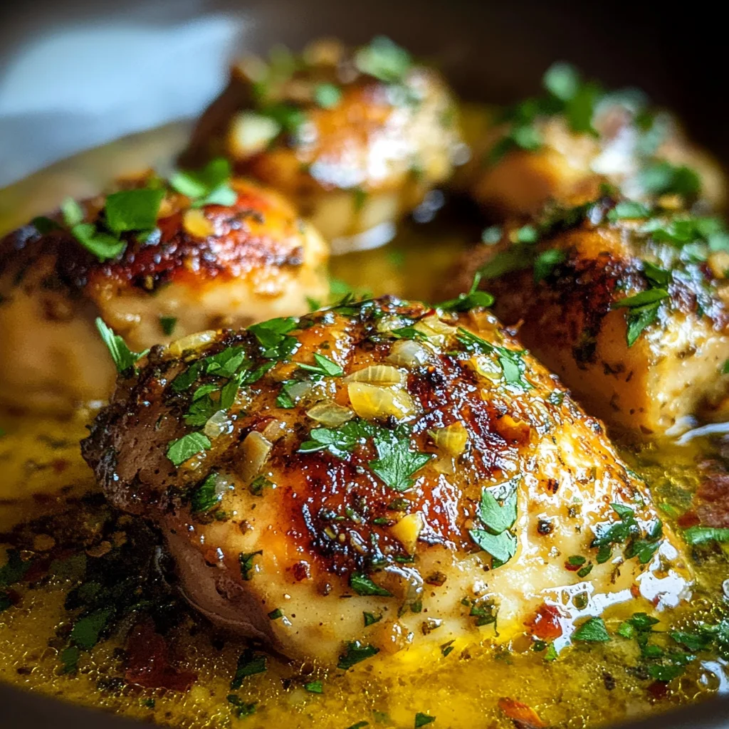 Slow Cooker Garlic Butter Chicken